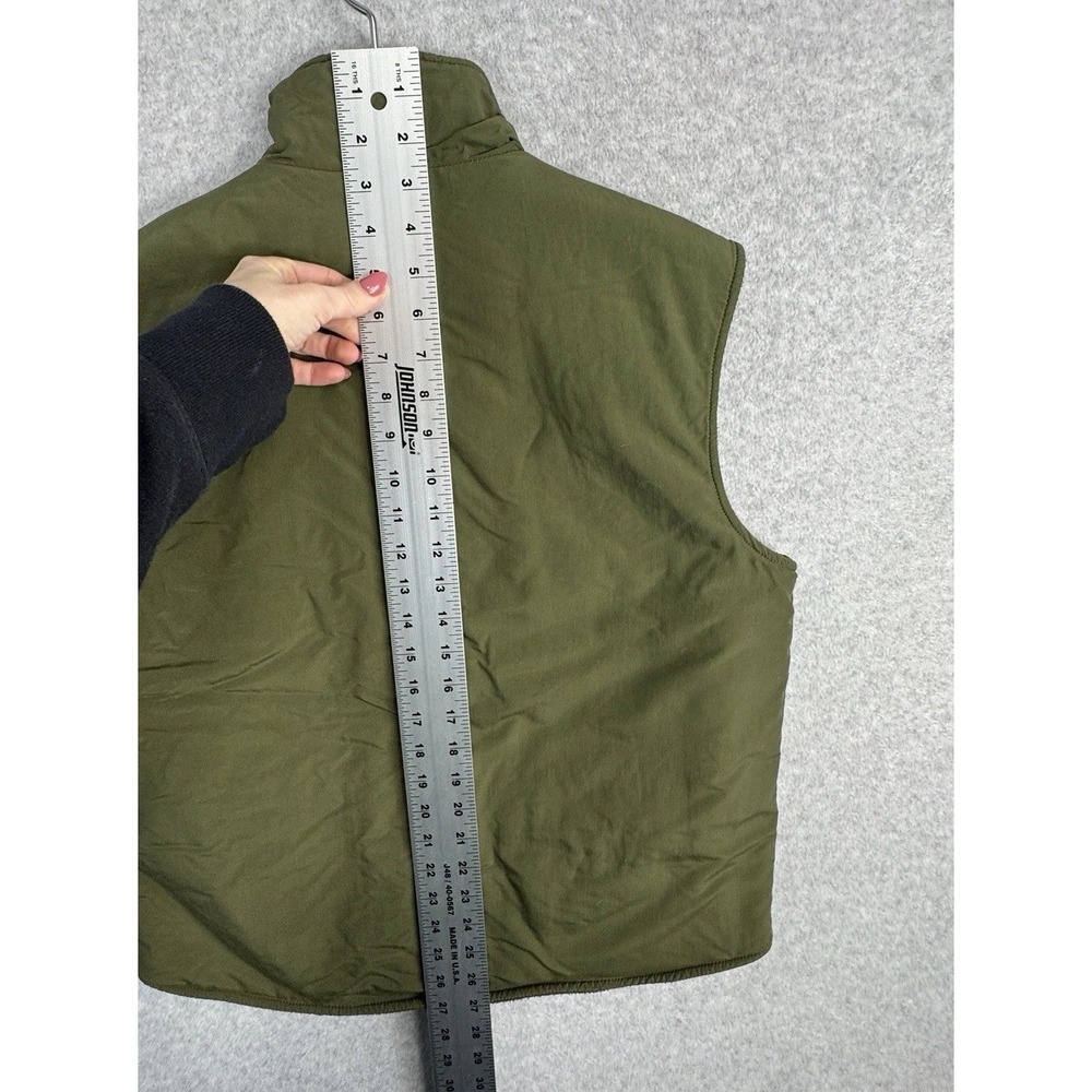 VF Imagewear Olive Green Insulated Vest Mens‎ Medium Long 3M Thinsulate USA VTG - Picture 13 of 16